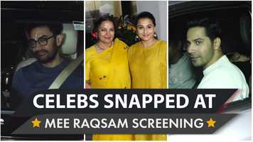 Free download Varun Dhawan, Aamir Khan, Vidya Balan and others attend Mee Raqsam screening video and edit with RedcoolMedia movie maker MovieStudio video editor online and AudioStudio audio editor onlin
