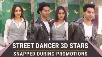Free download Varun Dhawan and Shraddha Kapoor display great chemistry as they promote Street Dancer 3D video and edit with RedcoolMedia movie maker MovieStudio video editor online and AudioStudio audio editor onlin