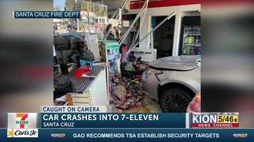 Free download Vehicle crashes into 7-Eleven in Santa Cruz video and edit with RedcoolMedia movie maker MovieStudio video editor online and AudioStudio audio editor onlin