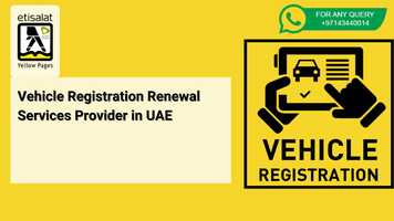 Free download Vehicle Registration Renewal Services Provider in UAE video and edit with RedcoolMedia movie maker MovieStudio video editor online and AudioStudio audio editor onlin