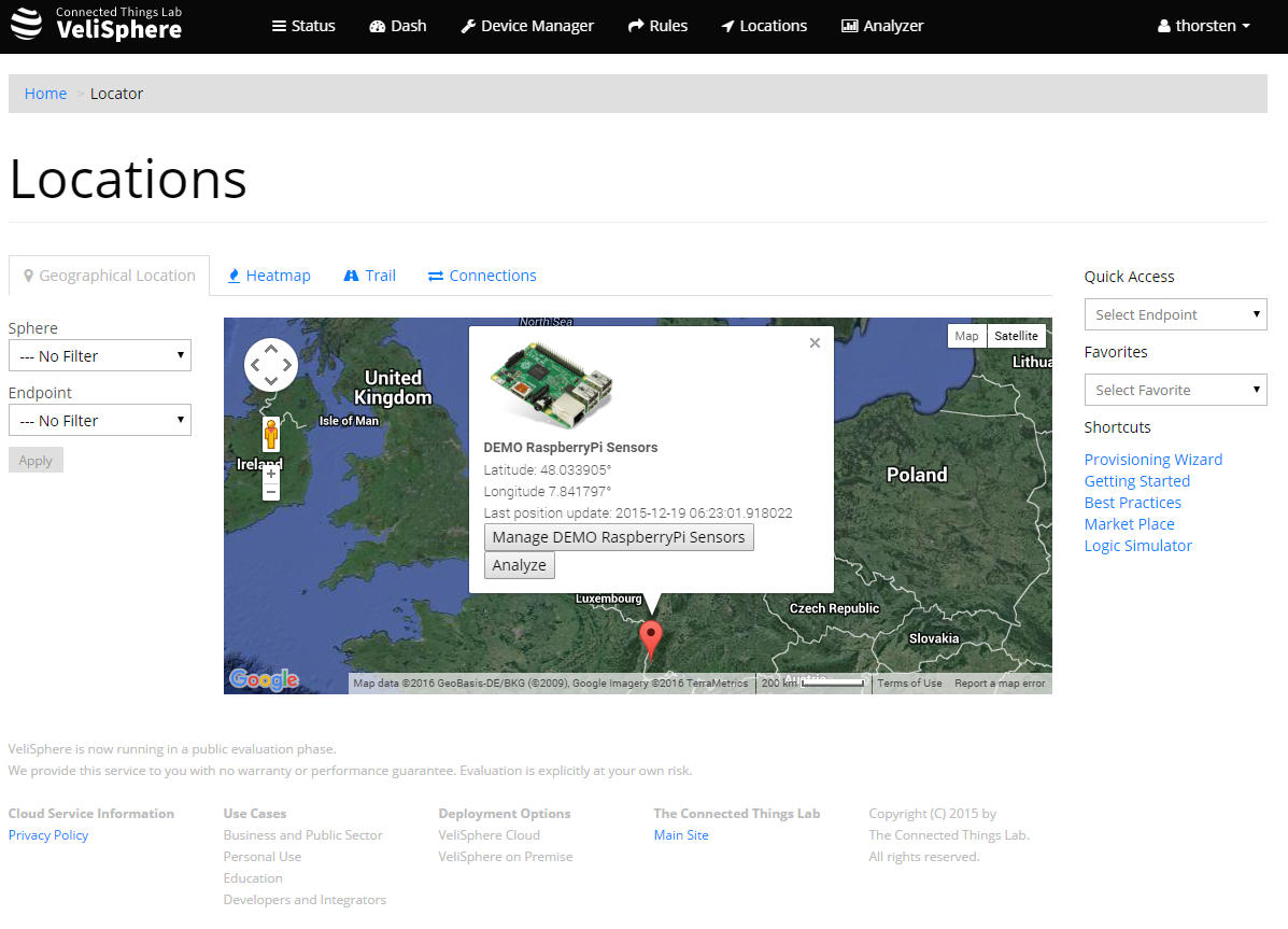 Download web tool or web app VelisphereClientSDK
