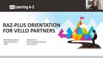 Free download Vello l Raz-Plus Orientation for Learning Sites and Program Admins (Aug 24, 2021) video and edit with RedcoolMedia movie maker MovieStudio video editor online and AudioStudio audio editor onlin
