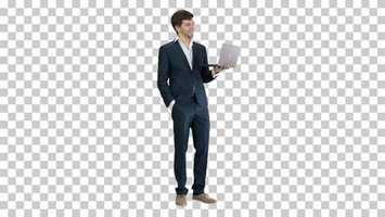 Free download Very excited elegant man in suit standing, Alpha Channel | Stock Footage - Videohive video and edit with RedcoolMedia movie maker MovieStudio video editor online and AudioStudio audio editor onlin