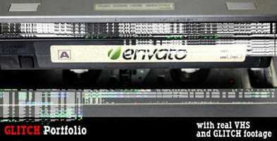 Free download VHS Glitch Portfolio | After Effects Template video and edit with RedcoolMedia movie maker MovieStudio video editor online and AudioStudio audio editor onlin