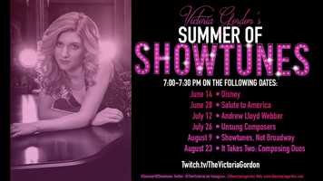 Free download Victoria Gordons Summer of Showtunes | July 26, 2020 video and edit with RedcoolMedia movie maker MovieStudio video editor online and AudioStudio audio editor onlin
