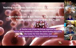 Free download Video 4, Teaching in Realtime: How Well Does the American Federal System Respond to Public Health Crises? video and edit with RedcoolMedia movie maker MovieStudio video editor online and AudioStudio audio editor onlin