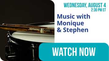 Free download Virtual Community Class: Music with Monique  Stephen: Sweet Rhythms  Dog Days Beats: Rhythms of Summer Fun video and edit with RedcoolMedia movie maker MovieStudio video editor online and AudioStudio audio editor onlin