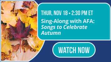 Free download Virtual Community Class: Sing-Along with AFA video and edit with RedcoolMedia movie maker MovieStudio video editor online and AudioStudio audio editor onlin