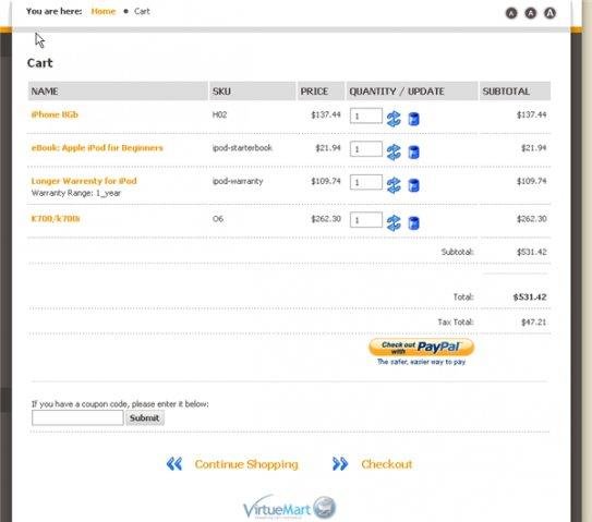 Download web tool or web app VirtueMart Download web tool or web app VirtueMart