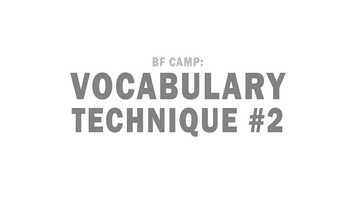 Free download Vocabulary Building Technique - Recall A Conversation video and edit with RedcoolMedia movie maker MovieStudio video editor online and AudioStudio audio editor onlin