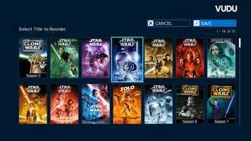 Free download Vudu - Lists Feature - Reordering Titles video and edit with RedcoolMedia movie maker MovieStudio video editor online and AudioStudio audio editor onlin