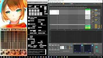 Free download Waifu Synthesis- real time generative anime video and edit with RedcoolMedia movie maker MovieStudio video editor online and AudioStudio audio editor onlin