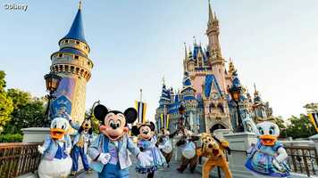 Free download WALT DISNEY WORLDS 50th Anniversary DATES video and edit with RedcoolMedia movie maker MovieStudio video editor online and AudioStudio audio editor onlin