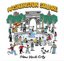 Free download Washington Square Park video and edit with RedcoolMedia movie maker MovieStudio video editor online and AudioStudio audio editor onlin