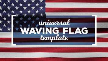 Free download Waving Flags Maker | After Effects Template video and edit with RedcoolMedia movie maker MovieStudio video editor online and AudioStudio audio editor onlin
