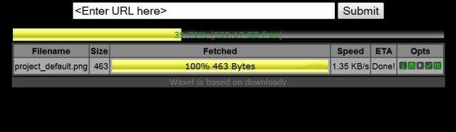 Download web tool or web app Waxel