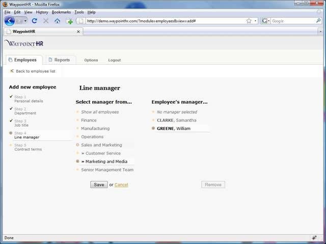 Download web tool or web app WaypointHR