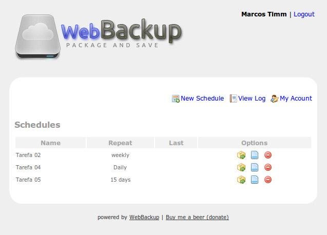Download web tool or web app WebBackup Download web tool or web app WebBackup