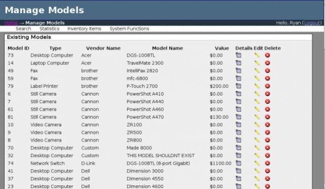 Download web tool or web app Web-based Asset Tracking System