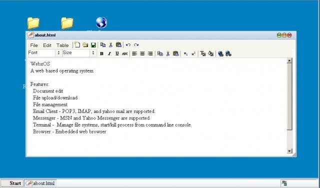 Download web tool or web app Web based OS Download web tool or web app Web based OS