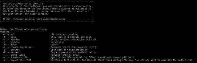 Download web tool or web app Web Crawler Security Tool