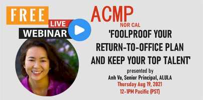 Free download WEBINAR - Foolproof Your Return-To-Office Plan and Keep Your Top Talent with Anh Vo video and edit with RedcoolMedia movie maker MovieStudio video editor online and AudioStudio audio editor onlin