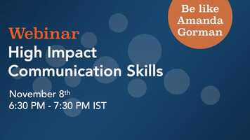 Free download Webinar: High Impact Communication Skills video and edit with RedcoolMedia movie maker MovieStudio video editor online and AudioStudio audio editor onlin