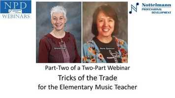 Free download Webinar - Tricks of the Trade Elementary Music Teacher - Part 2 video and edit with RedcoolMedia movie maker MovieStudio video editor online and AudioStudio audio editor onlin