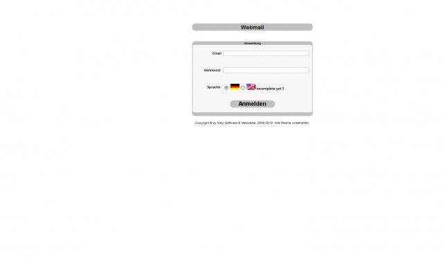 Download web tool or web app Webmail-Client for DBMail-Servers