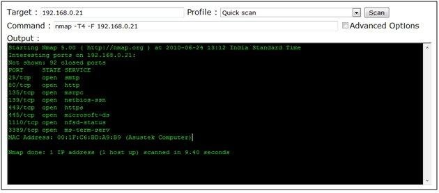 Download web tool or web app Webscan