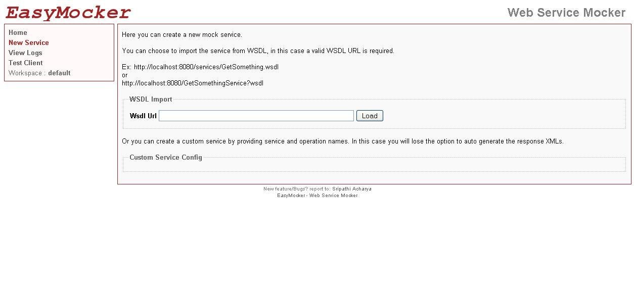 Download web tool or web app Web Service Mocker