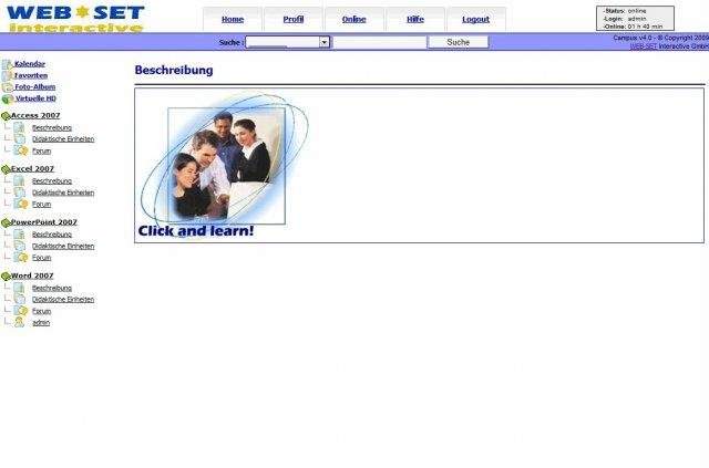 Download web tool or web app WEB-SET CAMPUS
