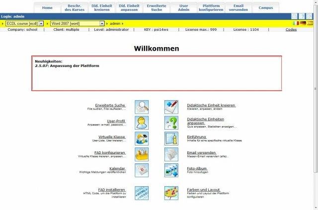 Download web tool or web app WEB-SET CAMPUS