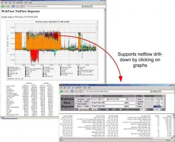 Download web tool or web app Webview Netflow Reporter