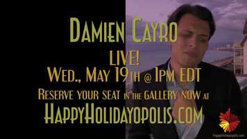 Free download WEDNESDAYS @ CAF D presents DAMIEN CAYRO (the 30 seconds sizzle) video and edit with RedcoolMedia movie maker MovieStudio video editor online and AudioStudio audio editor onlin