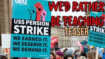 Free download Wed Rather Be Teaching - UCU Strikes Documentary | Work-in-Progress Film video and edit with RedcoolMedia movie maker MovieStudio video editor online and AudioStudio audio editor onlin