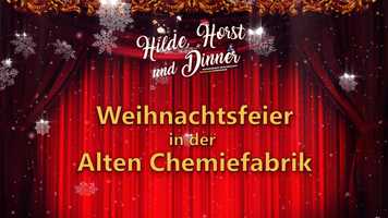 Free download Weihnachtsfeier in der Alten Chemiefabrik 2019 video and edit with RedcoolMedia movie maker MovieStudio video editor online and AudioStudio audio editor onlin