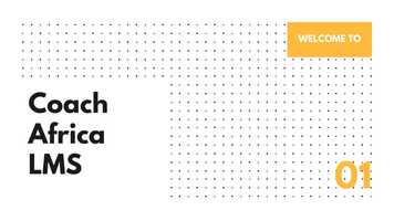 Free download Welcome to Coach Africa LMS video and edit with RedcoolMedia movie maker MovieStudio video editor online and AudioStudio audio editor onlin