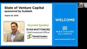 Free download Westshore Alliance State of Venture Capital with Florida Funders sponsored by Suddath video and edit with RedcoolMedia movie maker MovieStudio video editor online and AudioStudio audio editor onlin