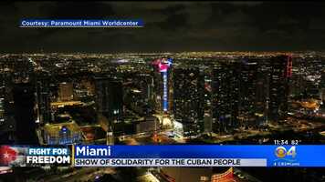 Free download WFOR-CBS-MIAMI-LARGEST ELECTRONIC CUBAN FLAG LIGHTS-UP PARAMOUNT MIAMI WORLDCENTER video and edit with RedcoolMedia movie maker MovieStudio video editor online and AudioStudio audio editor onlin