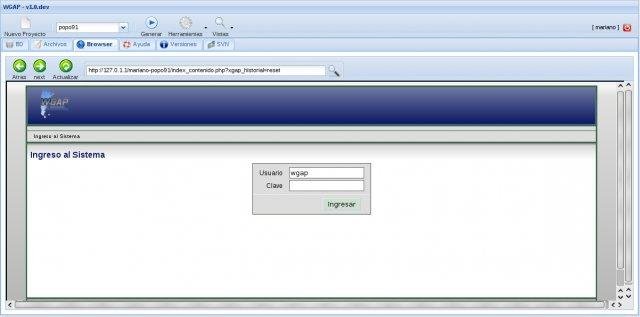 Download web tool or web app WGAP