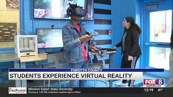 Free download WGHP Winston-Salem: Students Experience Virtual Reality video and edit with RedcoolMedia movie maker MovieStudio video editor online and AudioStudio audio editor onlin