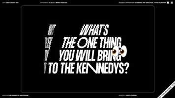 Free download What do I bring to The Kennedys? video and edit with RedcoolMedia movie maker MovieStudio video editor online and AudioStudio audio editor onlin