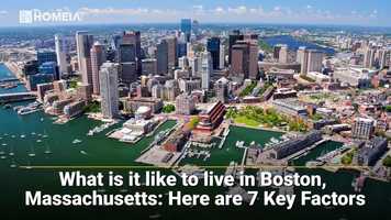 Free download What is it like to live in Boston, Massachusetts: Herere 7 Key Factors | HOMEiA.com video and edit with RedcoolMedia movie maker MovieStudio video editor online and AudioStudio audio editor onlin