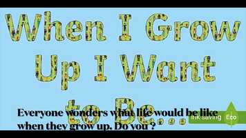 Free download What I want to be when I grow up.mp4 video and edit with RedcoolMedia movie maker MovieStudio video editor online and AudioStudio audio editor onlin