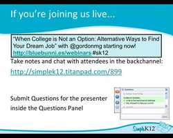 Free download When College is Not an Option Alternative Ways to Find Your Dream Job video and edit with RedcoolMedia movie maker MovieStudio video editor online and AudioStudio audio editor onlin