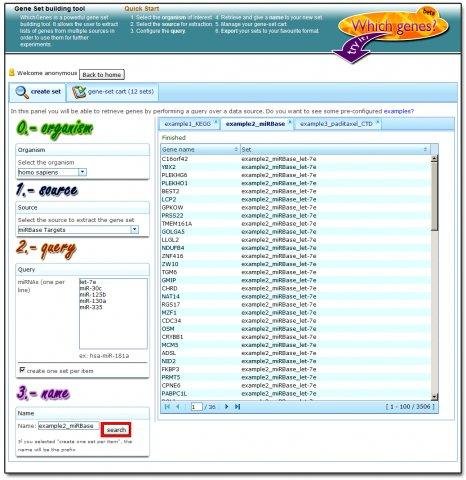 Download web tool or web app WhichGenes