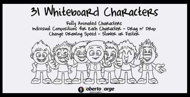 Free download Whiteboard Characters | After Effects Project Files - Videohive template video and edit with RedcoolMedia movie maker MovieStudio video editor online and AudioStudio audio editor onlin