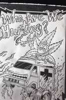 Free download Who Are We Hurting: Poster Design With World Famous Stoner Artist Trog video and edit with RedcoolMedia movie maker MovieStudio video editor online and AudioStudio audio editor onlin