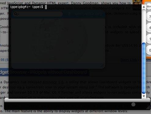 Download web tool or web app WidgetTerm